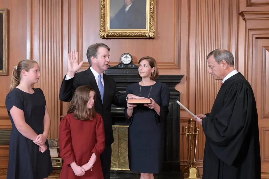 brett kavanaugh beedigd als opperrechter in vs1538874988