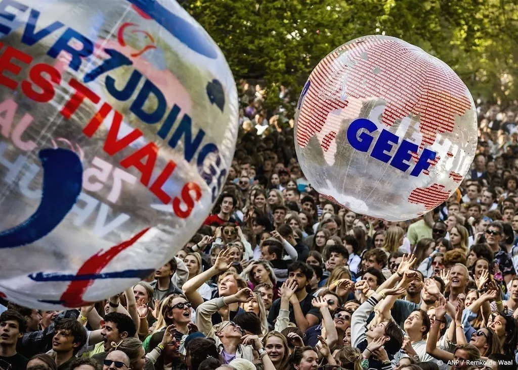 buien en zonnige perioden tijdens meeste bevrijdingsfestivals1683272933