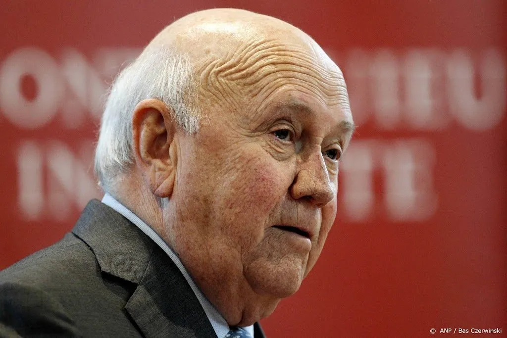 excuusboodschap van overleden president zuid afrika de klerk1636645078