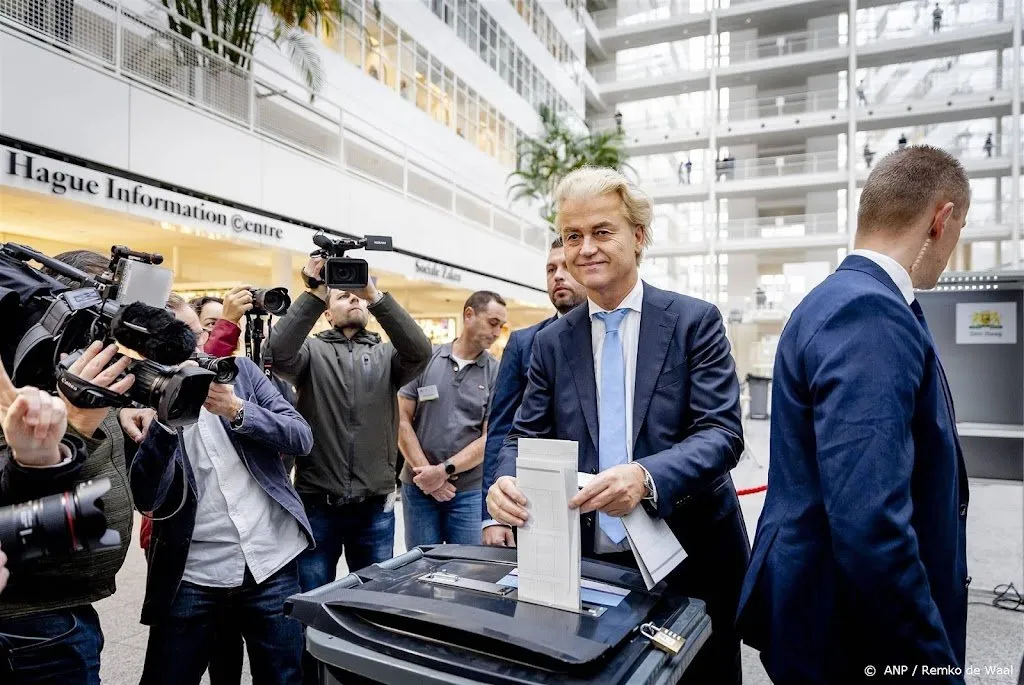exitpoll pvv met afstand grootste partij met 35 zetels1700683932
