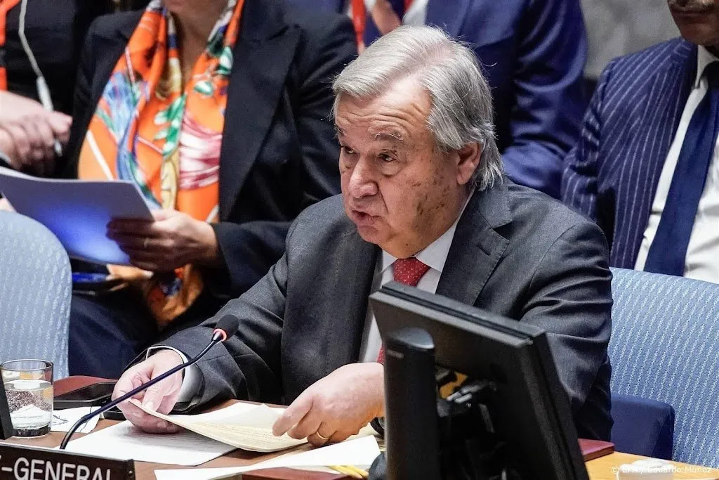 israel wil dat vn topman guterres opstapt na schokkende speech1698165443