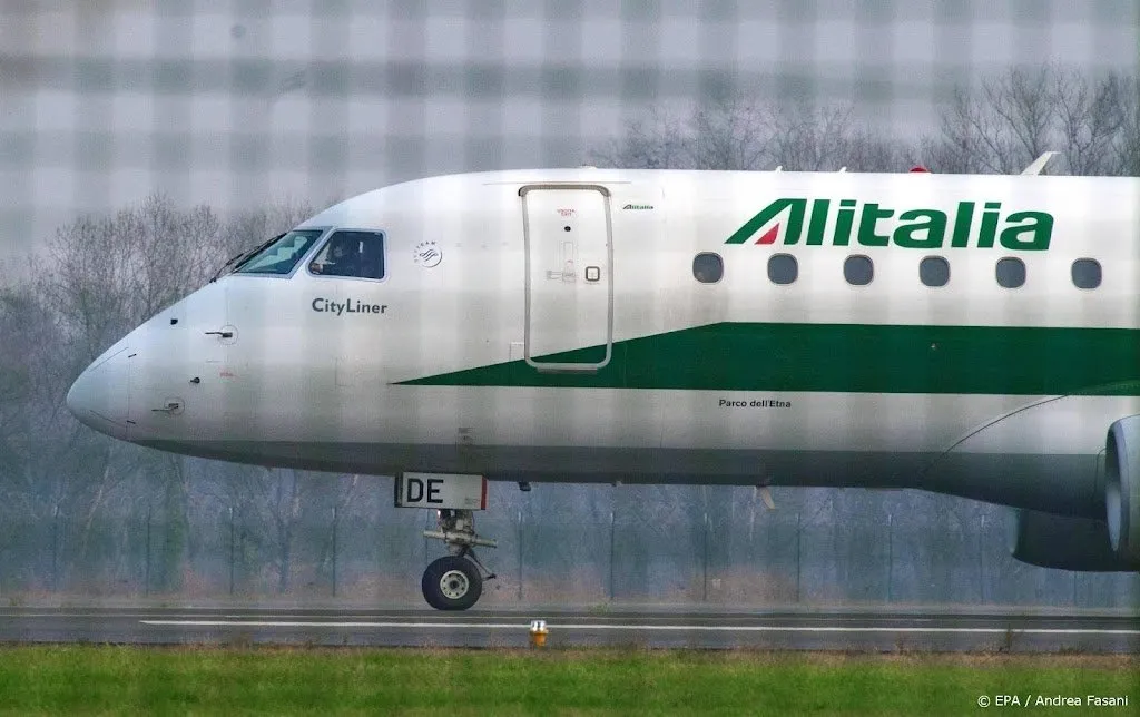 laatste vlucht van italiaanse maatschappij alitalia1634195773