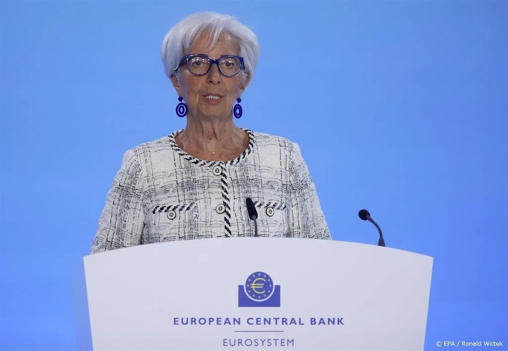 lagarde ecb zal rentetarieven in juli verder verhogen1687861525