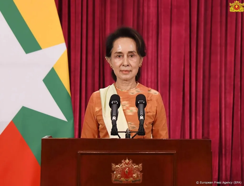 leider suu kyi van myanmar opgepakt1612138567