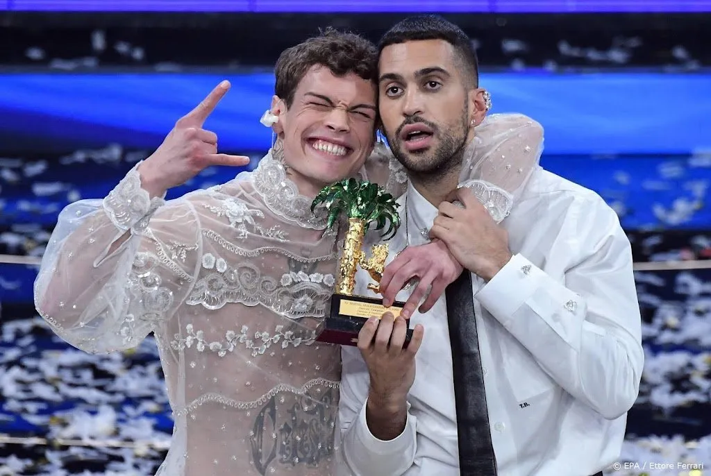 mahmood en blanco winnen sanremo en gaan namens italie naar esf1644167548