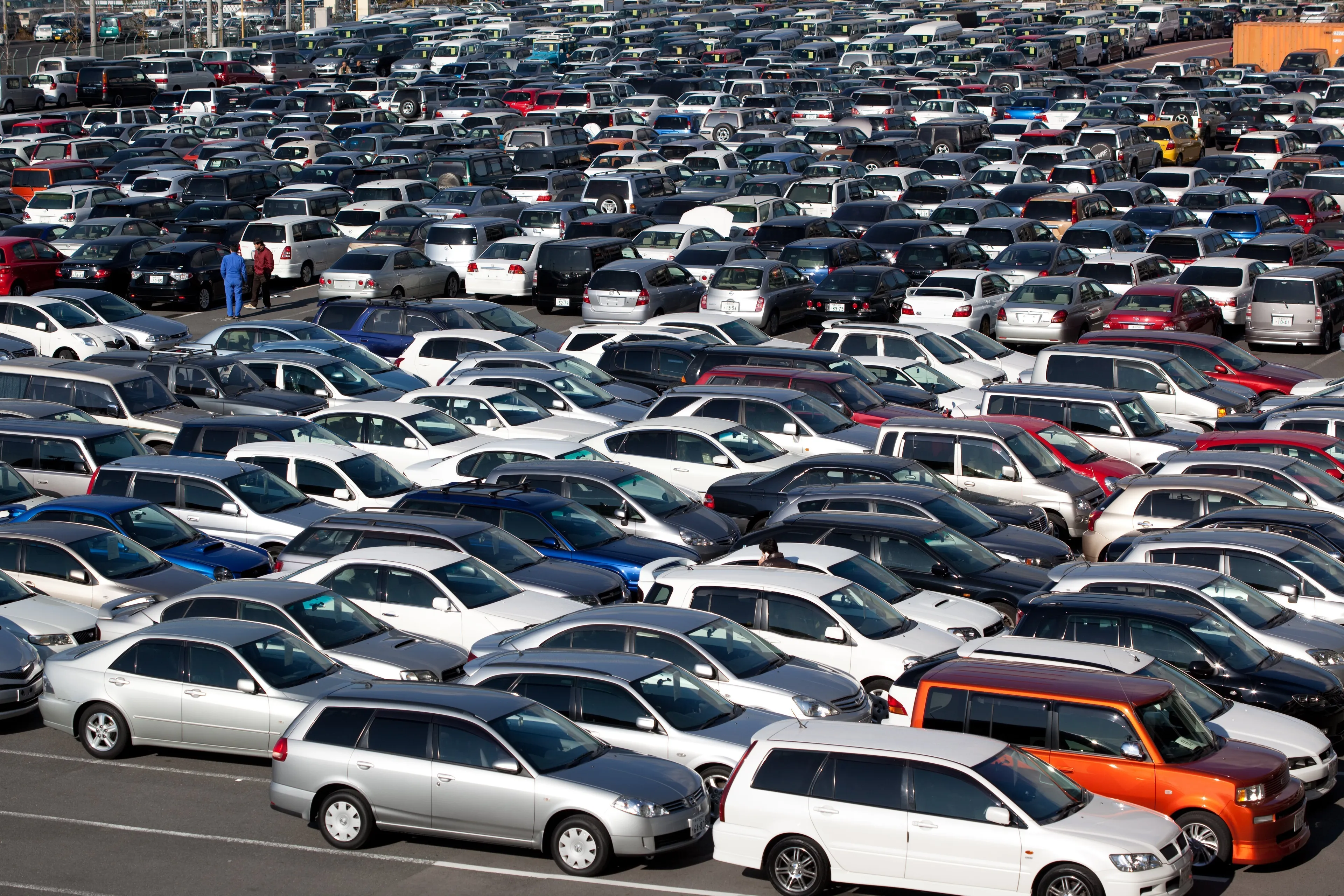 parking lot at haa kobe