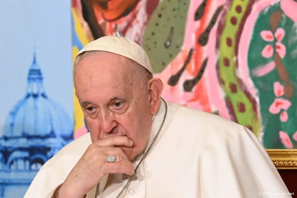 paus zegt audientie af vanwege koorts1685106608