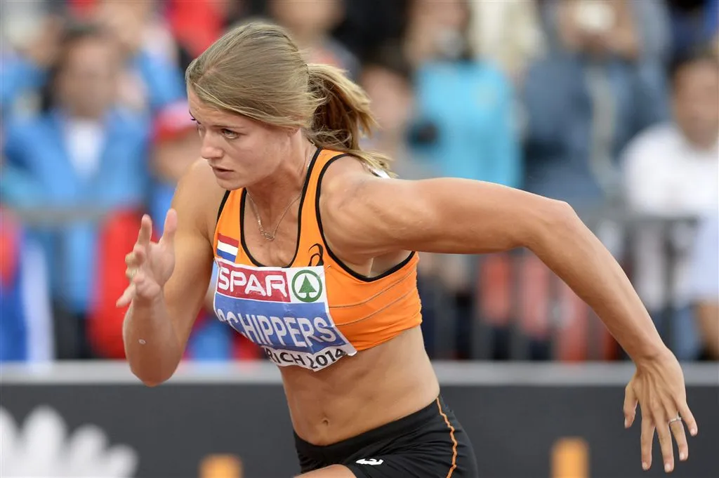 schippers spurt naar tweede goud met record1408127768