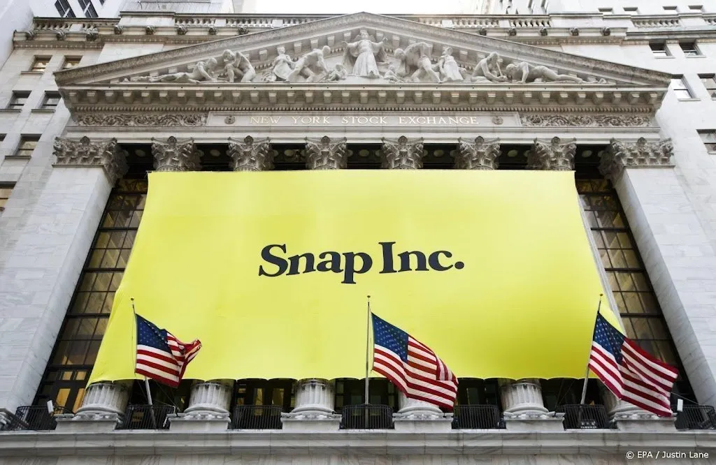 snap keldert op wall street na tegenvallende groei1666360818