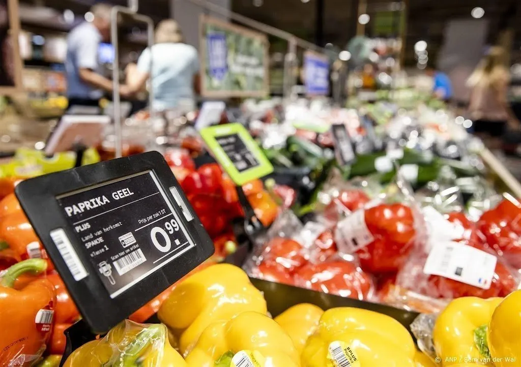 supers stoppen met plastic en papieren zakjes groenten en fruit1677146727