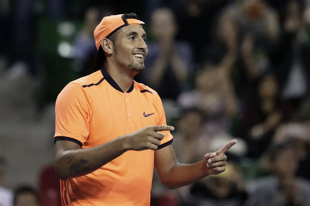 tennisser kyrgios ontbreekt in rotterdam1476878657