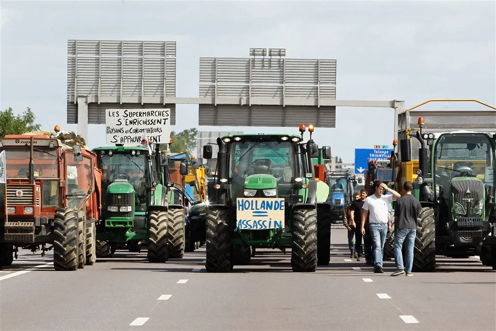 verkeershinder verwacht door franse boeren1440878412