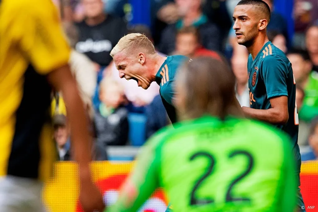 vitesse houdt slordig ajax op gelijkspel1564859286