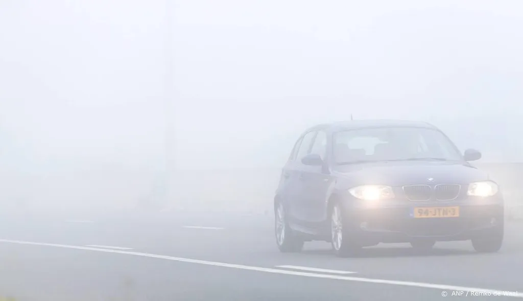 waarschuwing voor dichte mist in bijna hele land1607497469