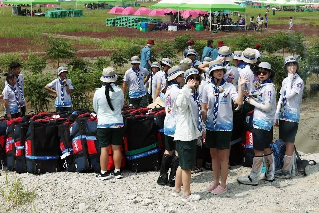 zuid korea stuurt bussen met airconditioning naar wereldjamboree1691126014