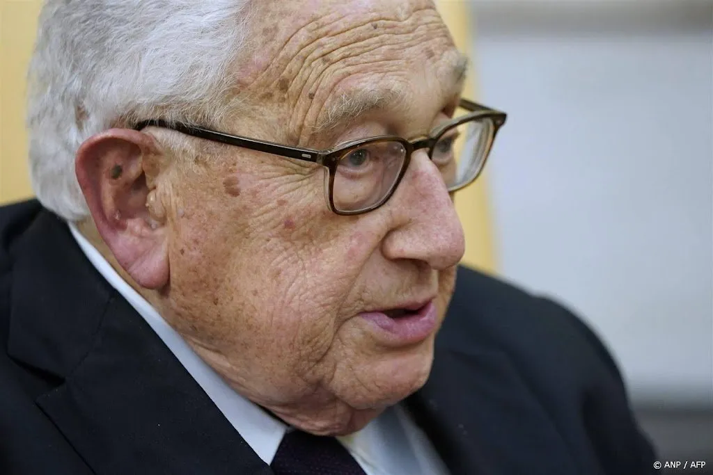 vs diplomaat en nobelprijswinnaar henry kissinger 100 overleden1701312577