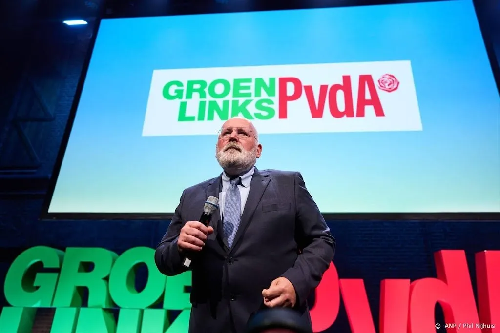 weinig steun voor timmermans onder kiezers groenlinks pvda1701095102