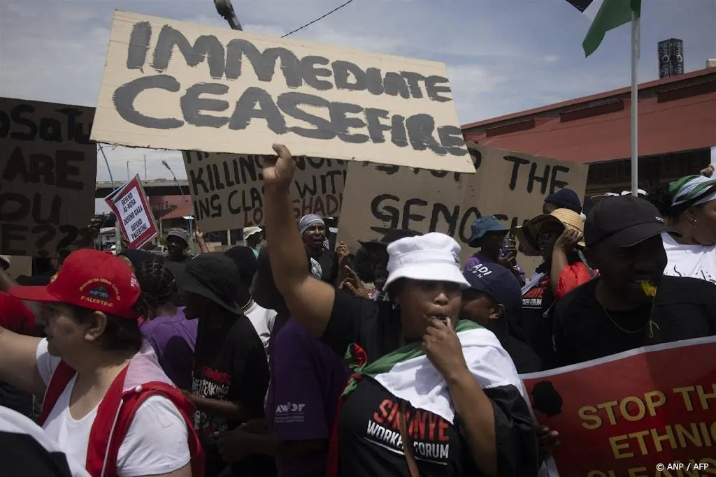 zuid afrika beschuldigt israel voor icj van genocidale daden1703874573