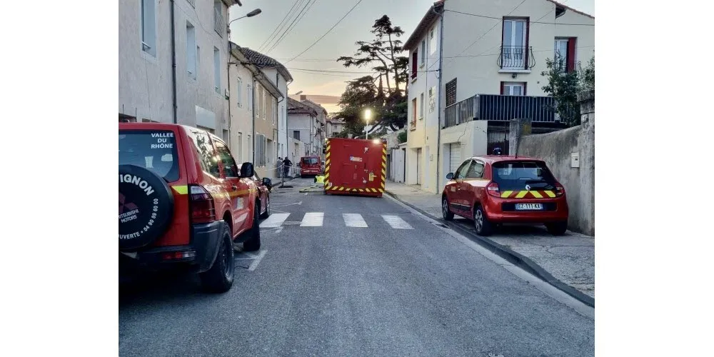 quinze sapeurs pompiers du secteur ont ete mobilises sur l operation photo le dl eugenie mourizard 1713214588