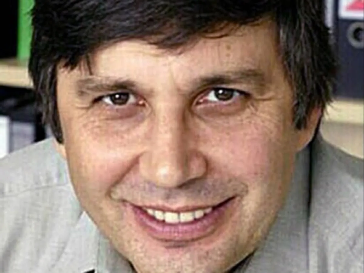 een foto van andre geim verstrekt door de universiteit van manchester