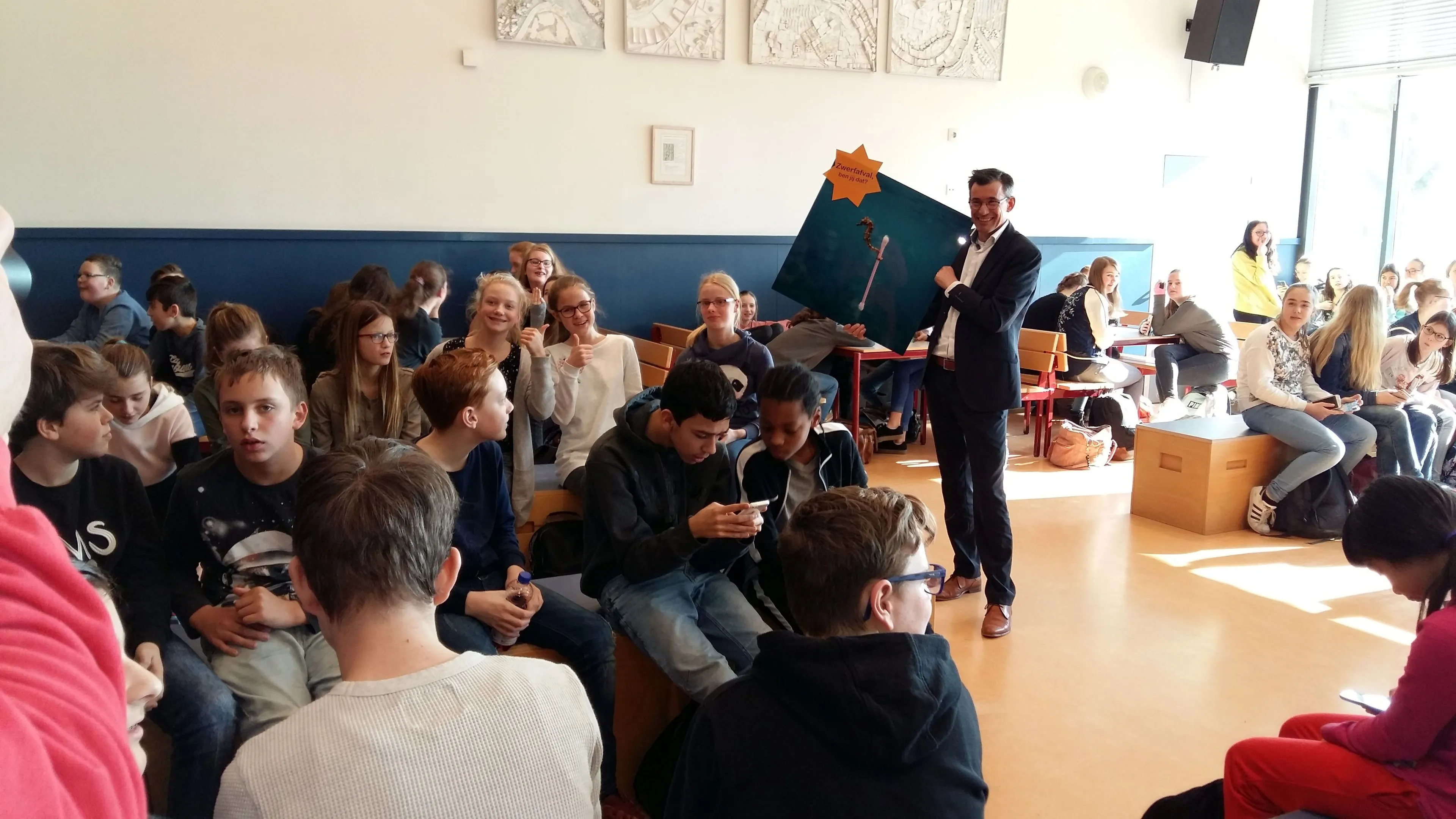 aftrap zwerfafvalcampagne pax junior