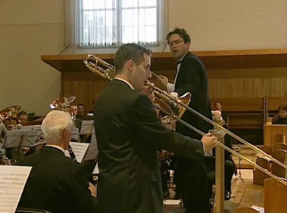 harmonie wamel juren van reijen en dirigent willem van zee