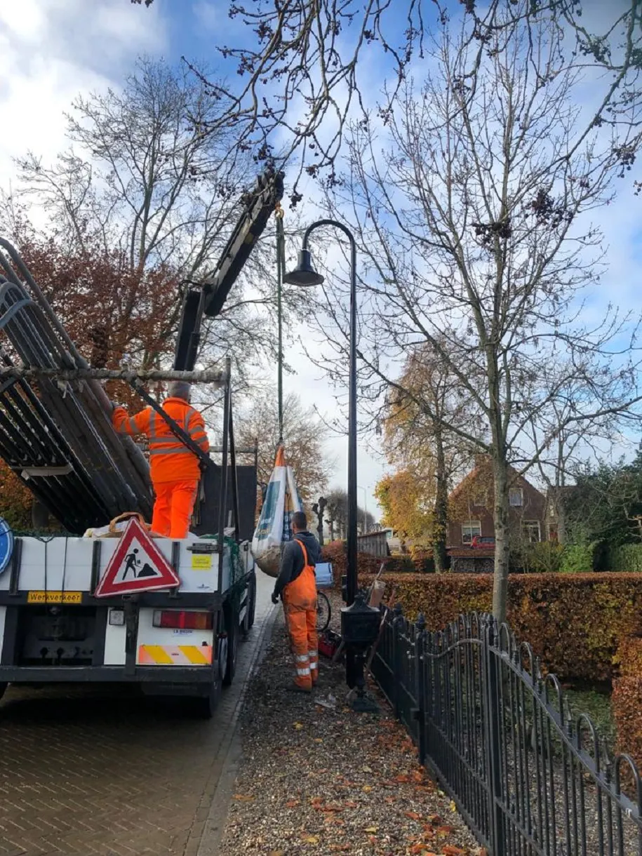 lantaarnpalen hanzestad maasbommel