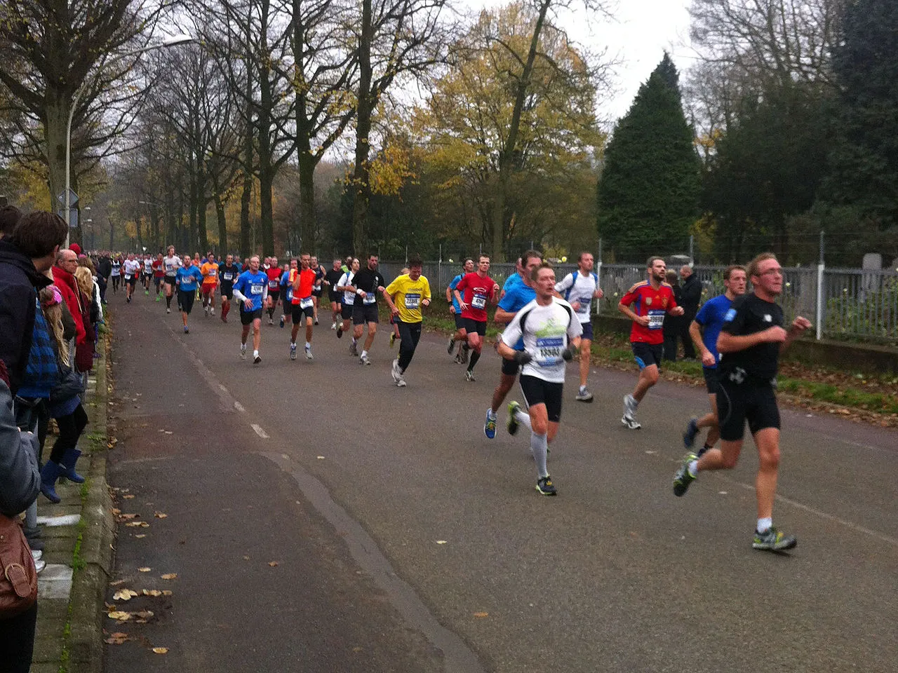 runners during the 2013 zevenheuvelenloop