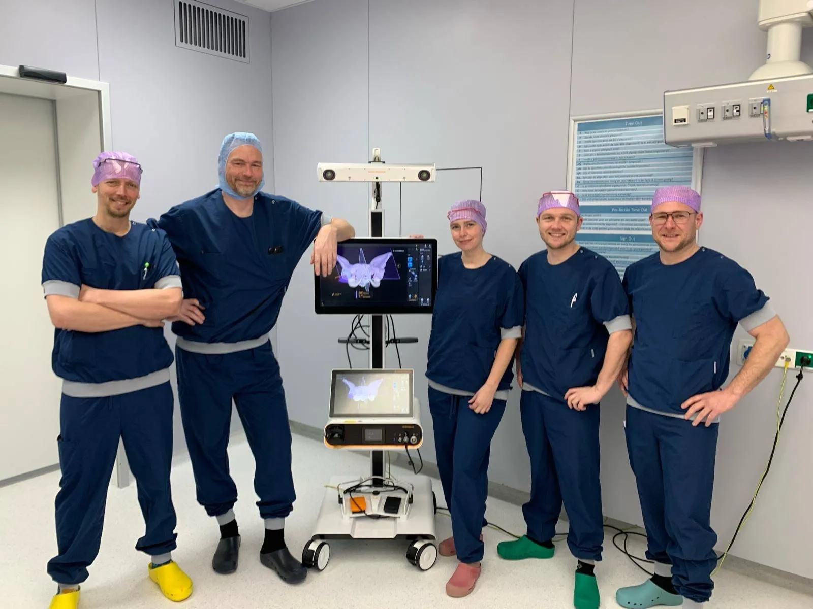 treant orthopeed peter koot en operatieteam