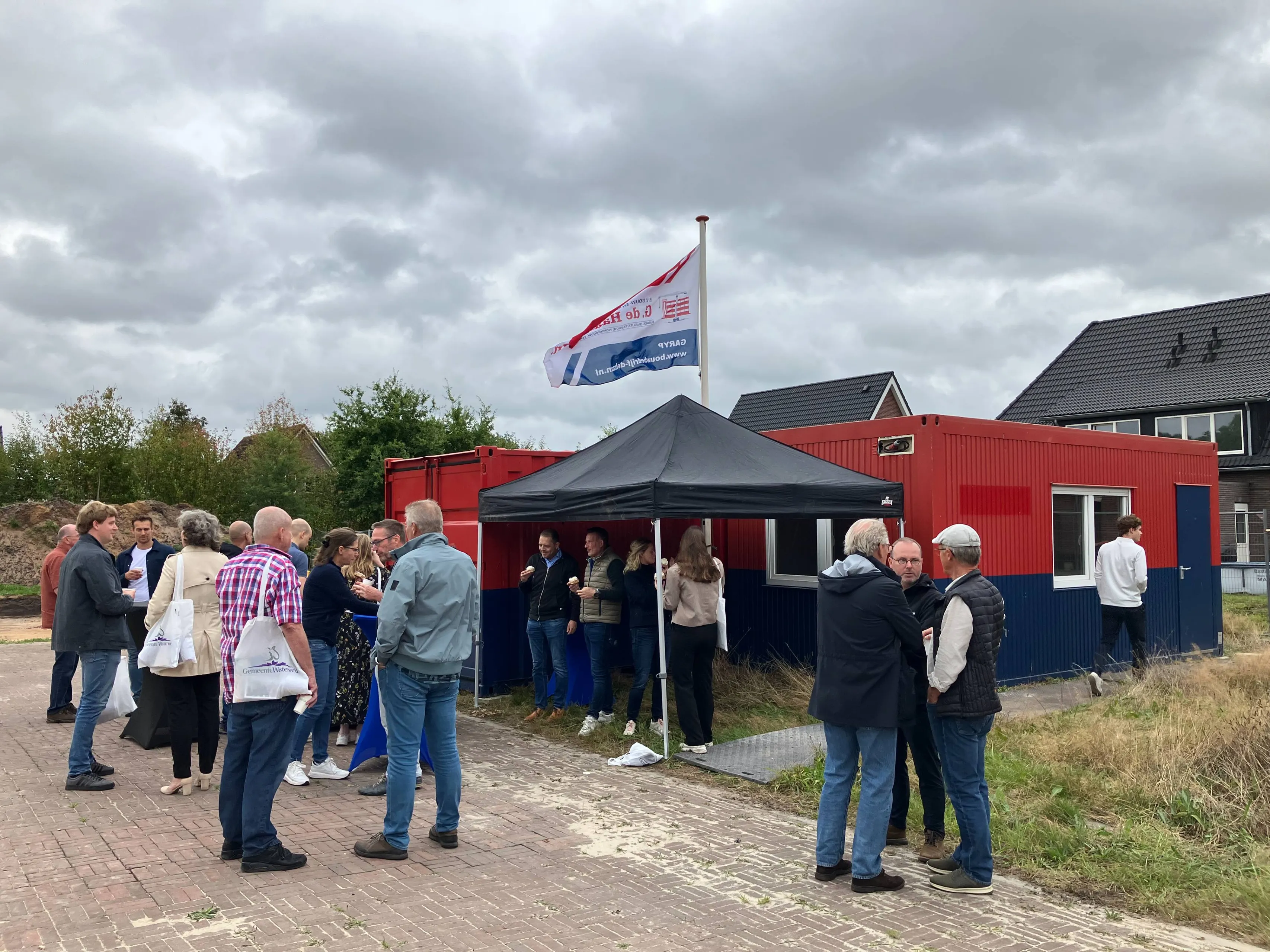 Vledderveen WES Start bouw 11 woningen Vledderveen