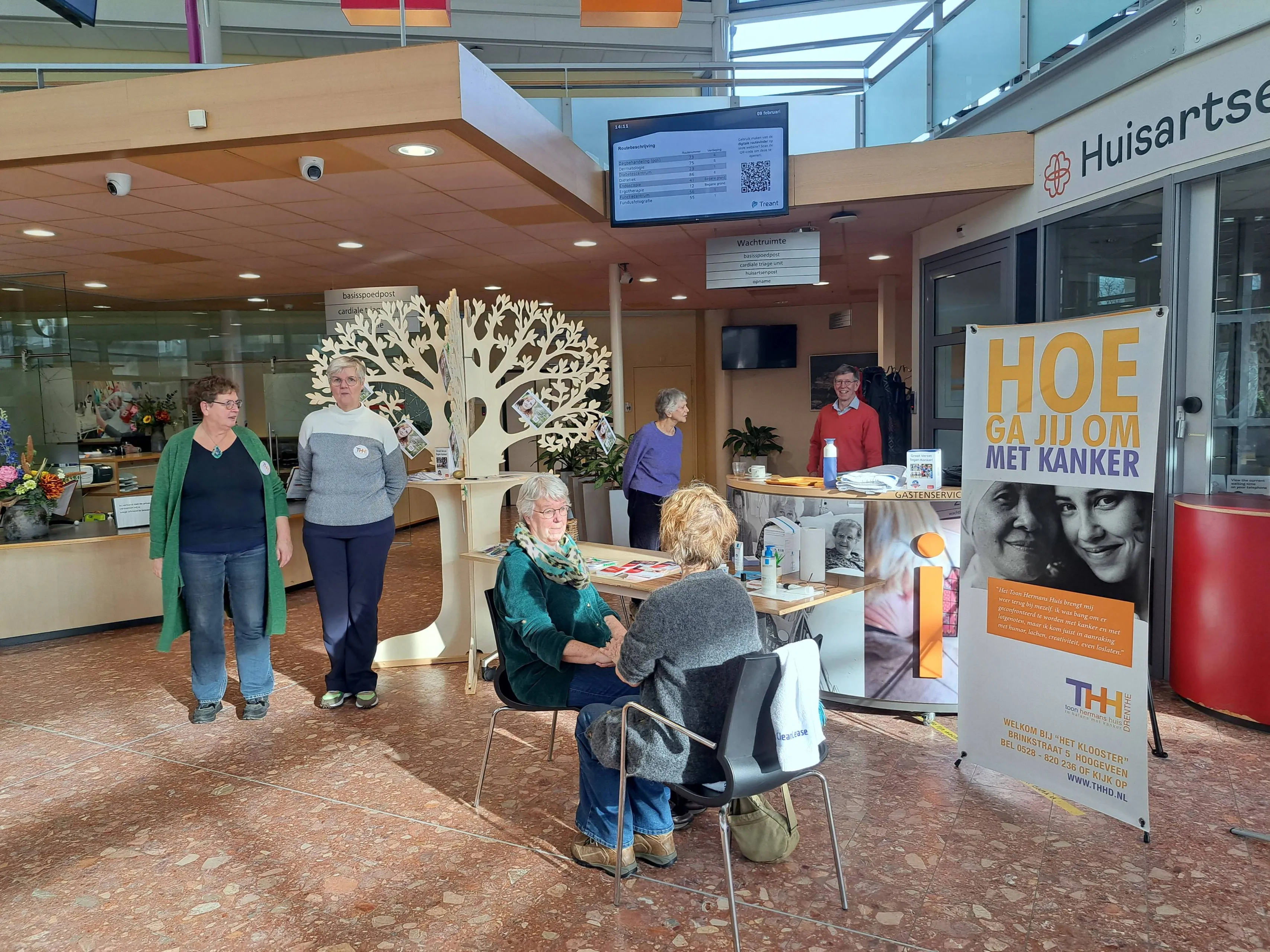 Hoogeveen Toon Hermans Huis biedt extra ondersteuning bij kanker