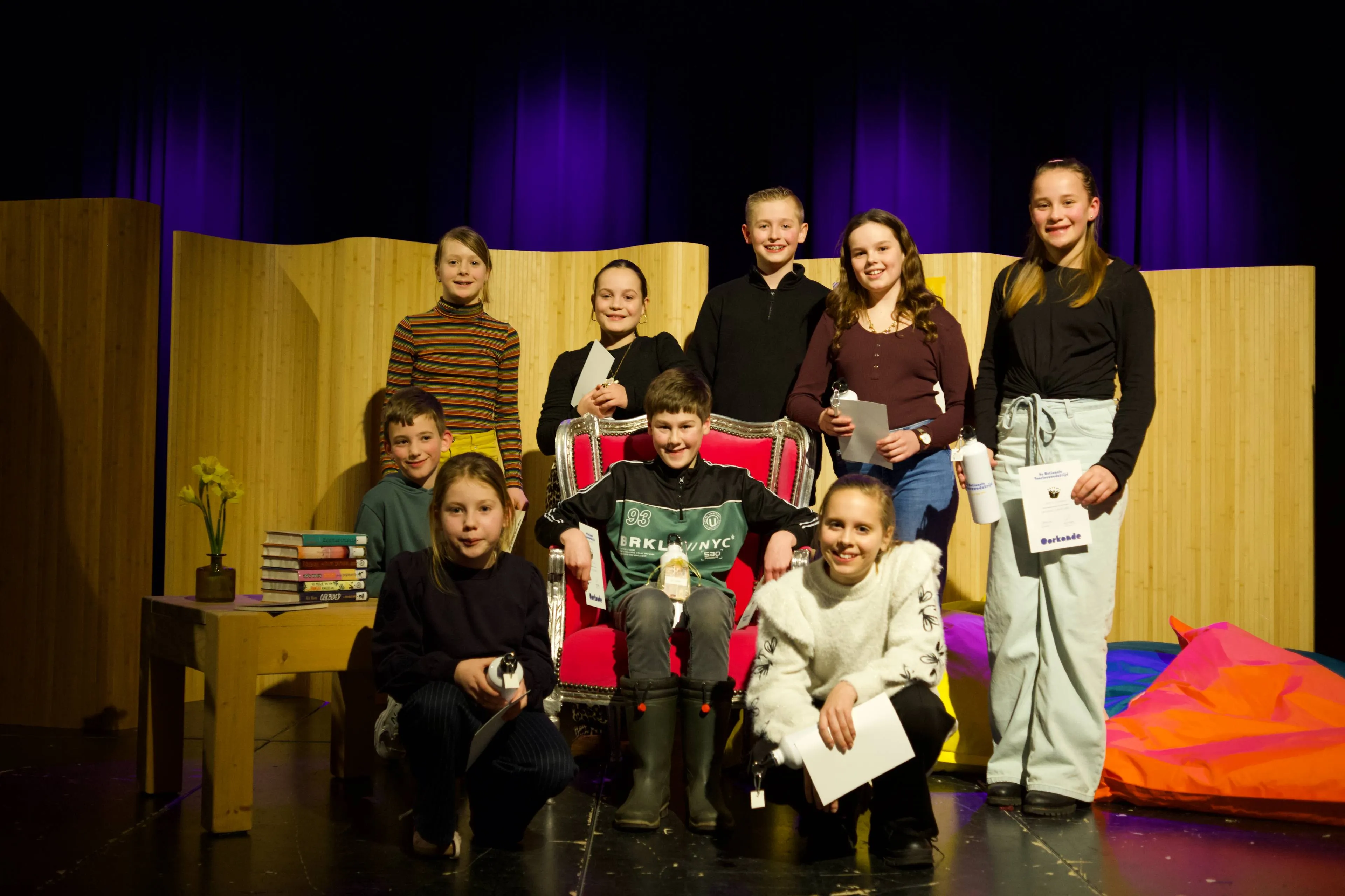 WES Cody de Kraag wint voorleeswedstrijd van gemeente Westerveld