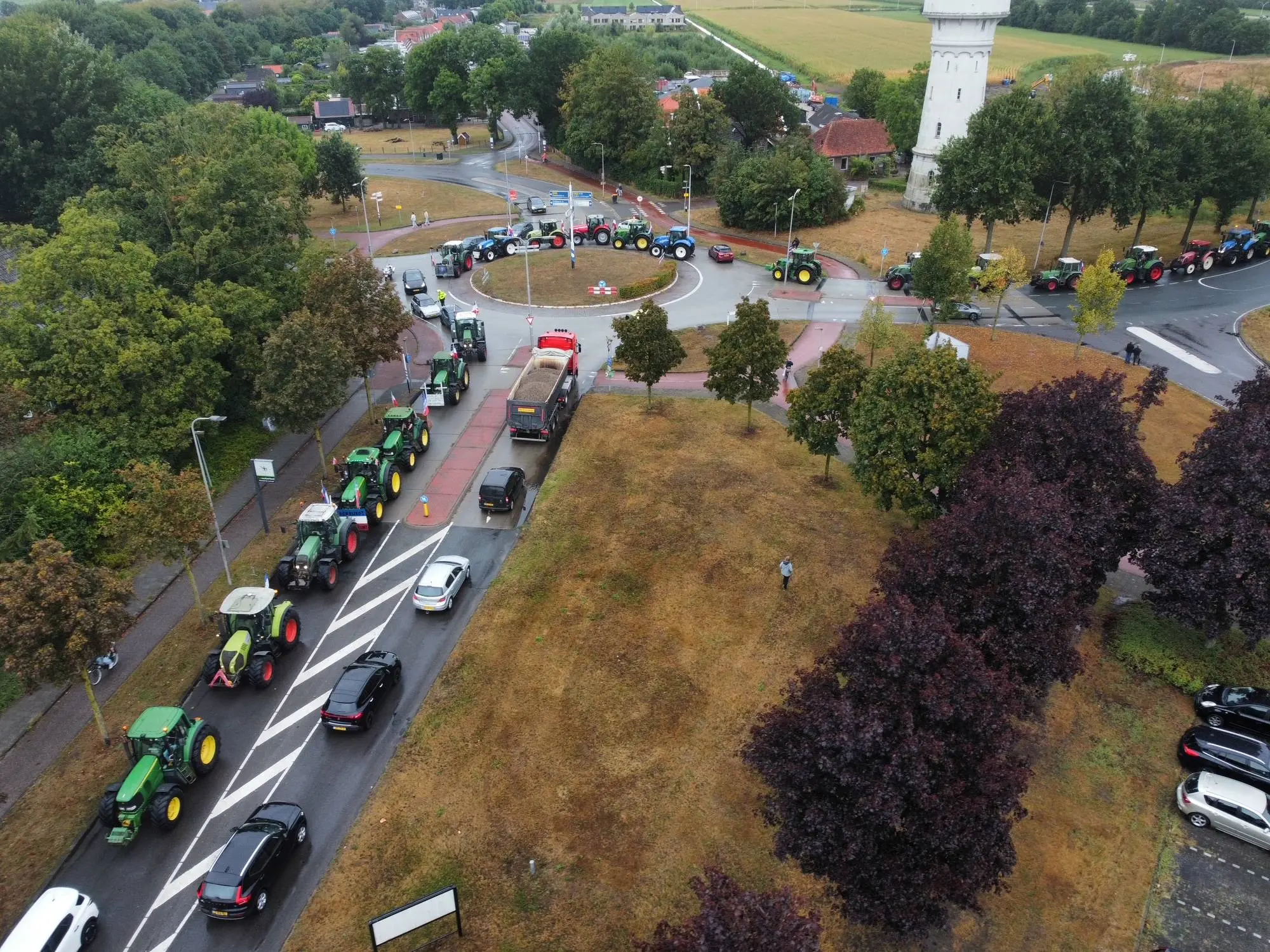 Meppel boerenprotest Drenthe foto Lukas3