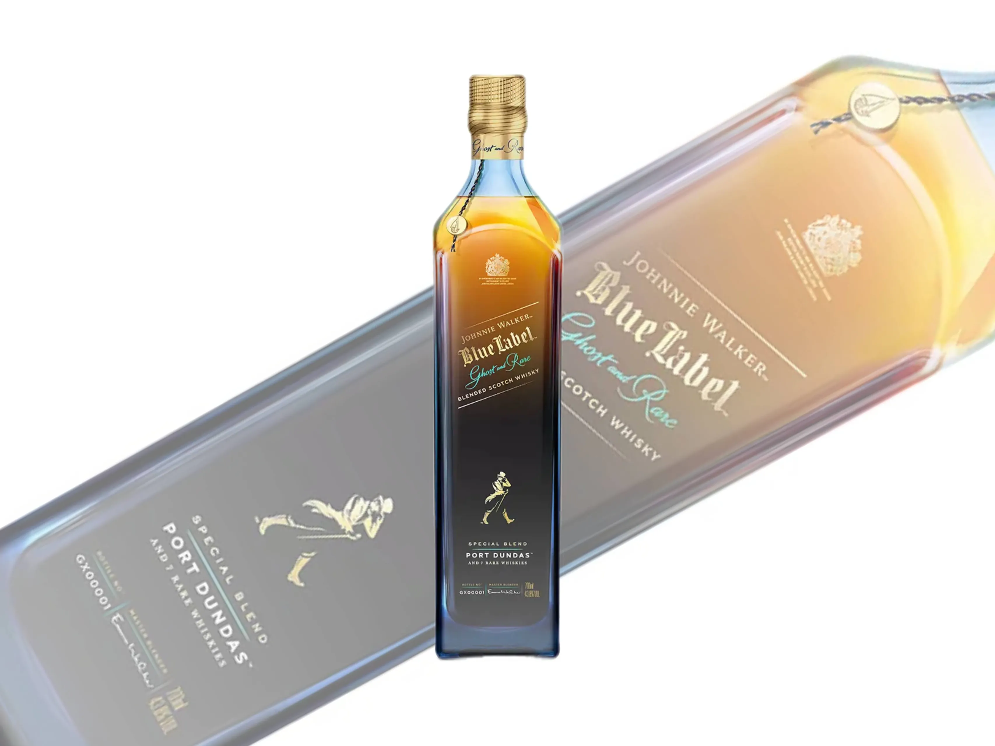 JOhnnie Walker Ghost and Rare port dundas whisky