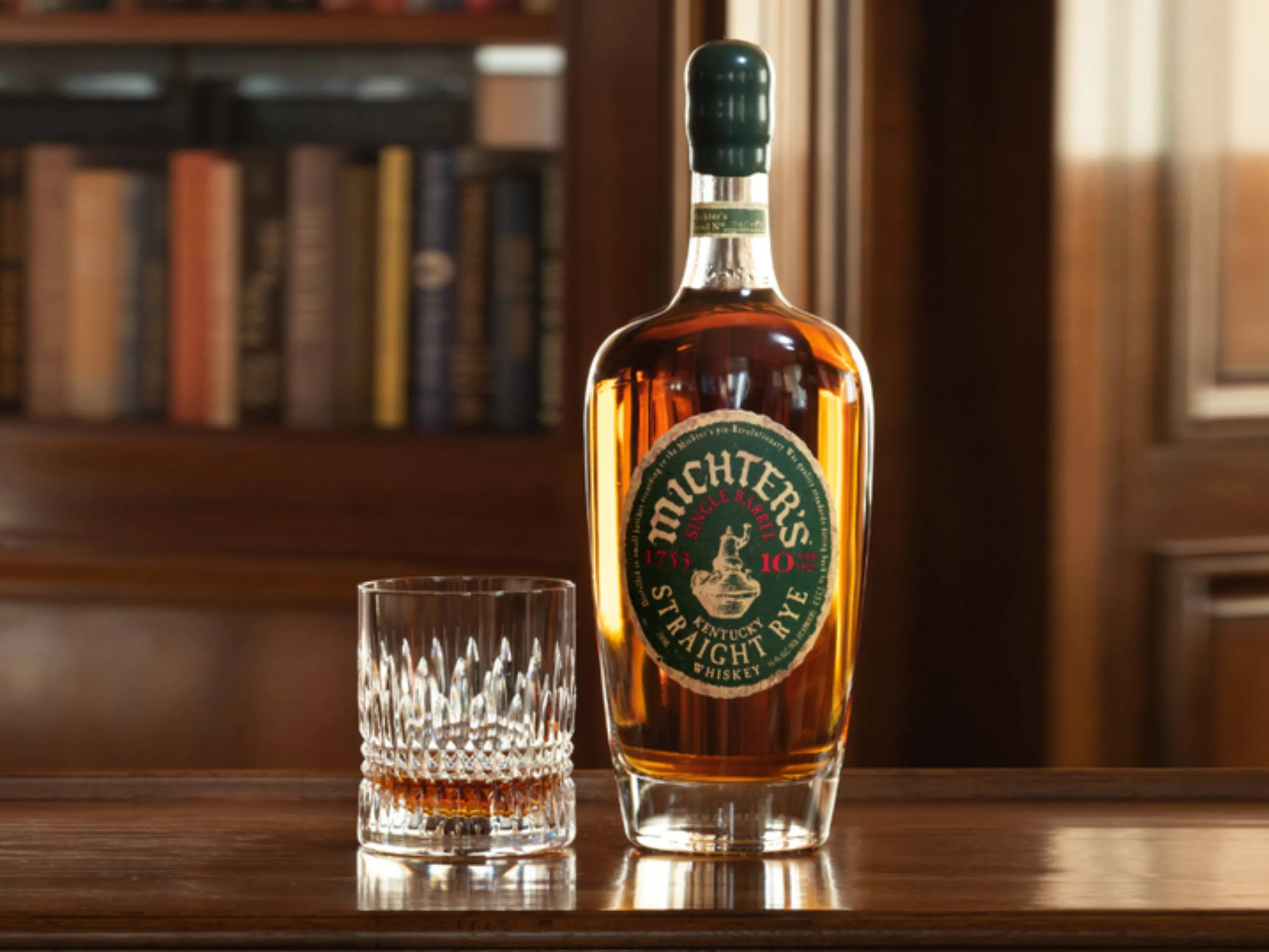 michters 10yo rye whiskey