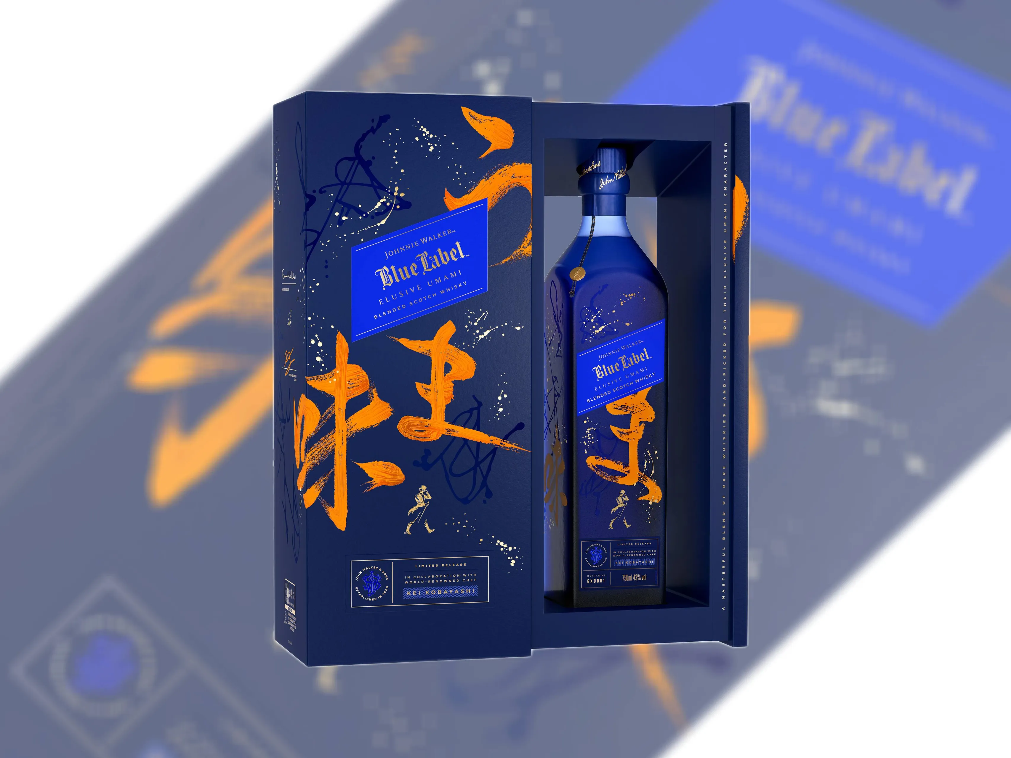 johnnie walker blue label umami