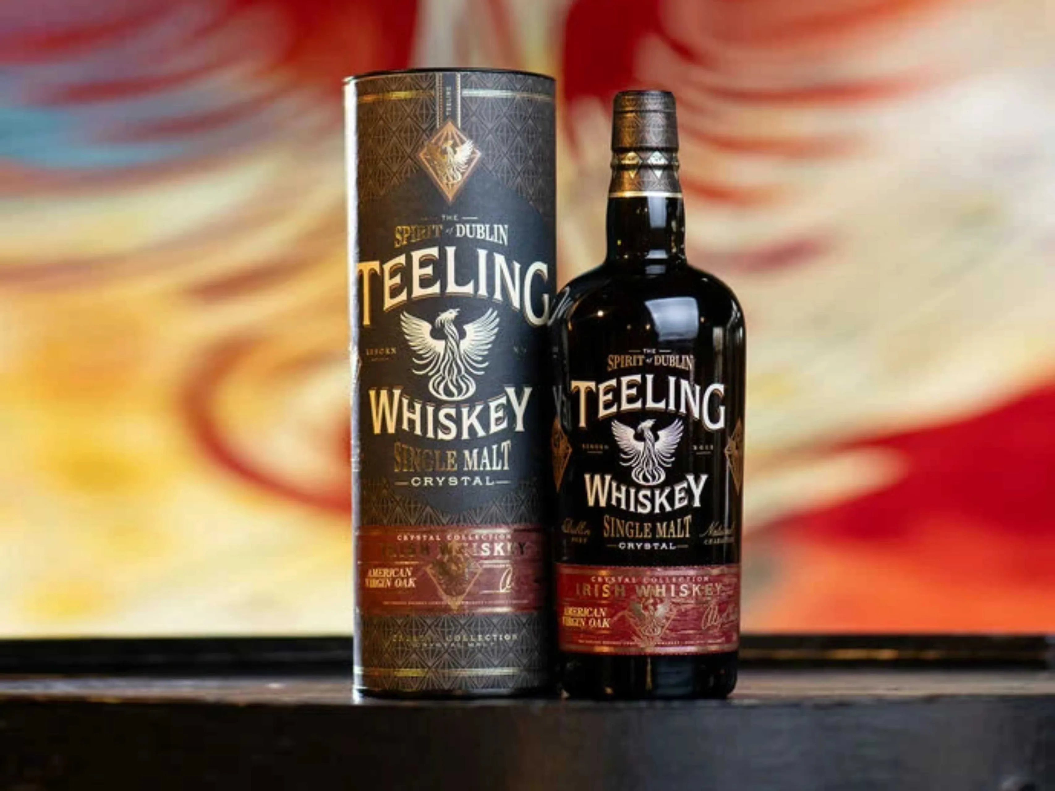 teeling crystal single malt whiskey