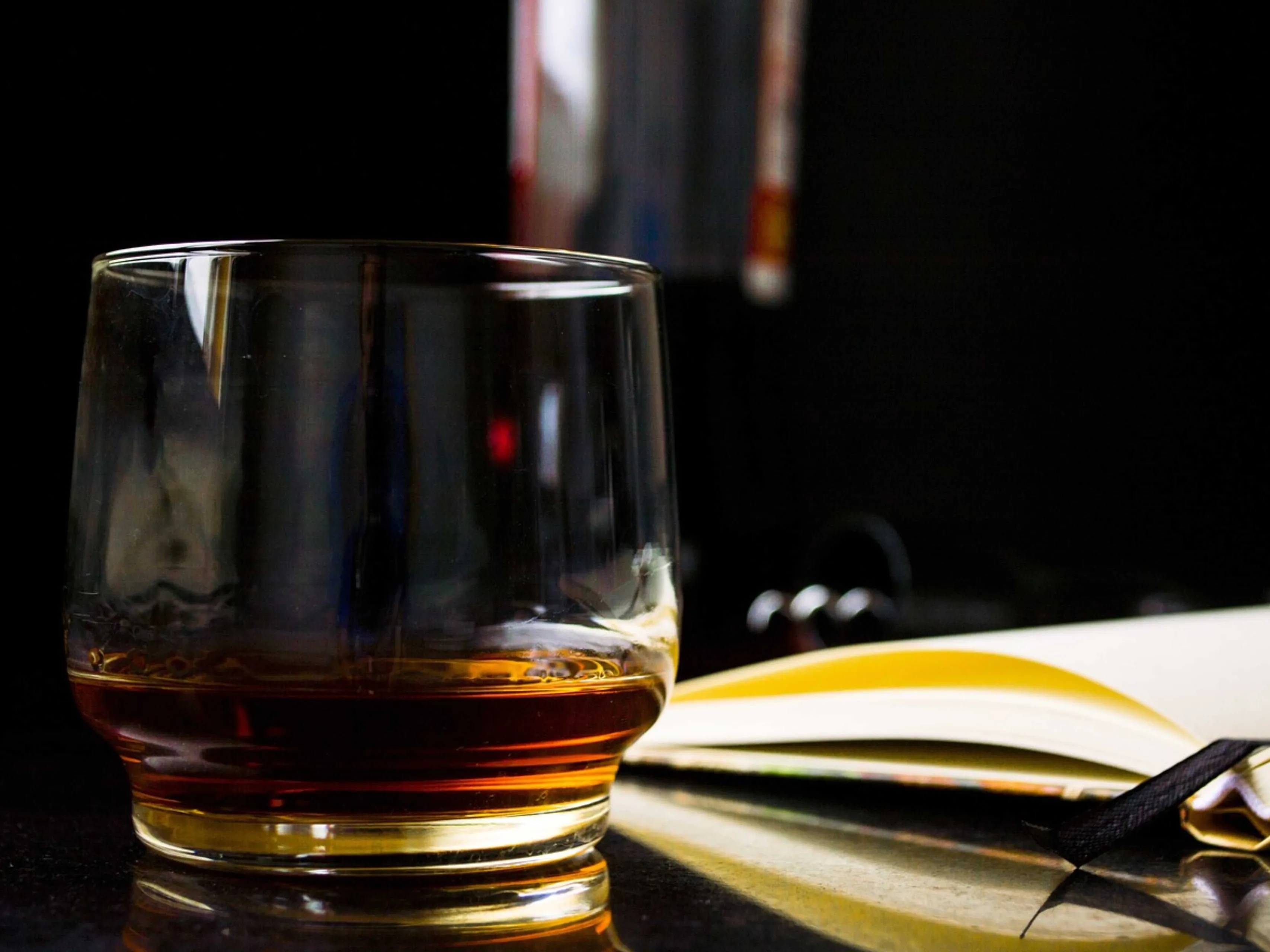 whisky glasboek