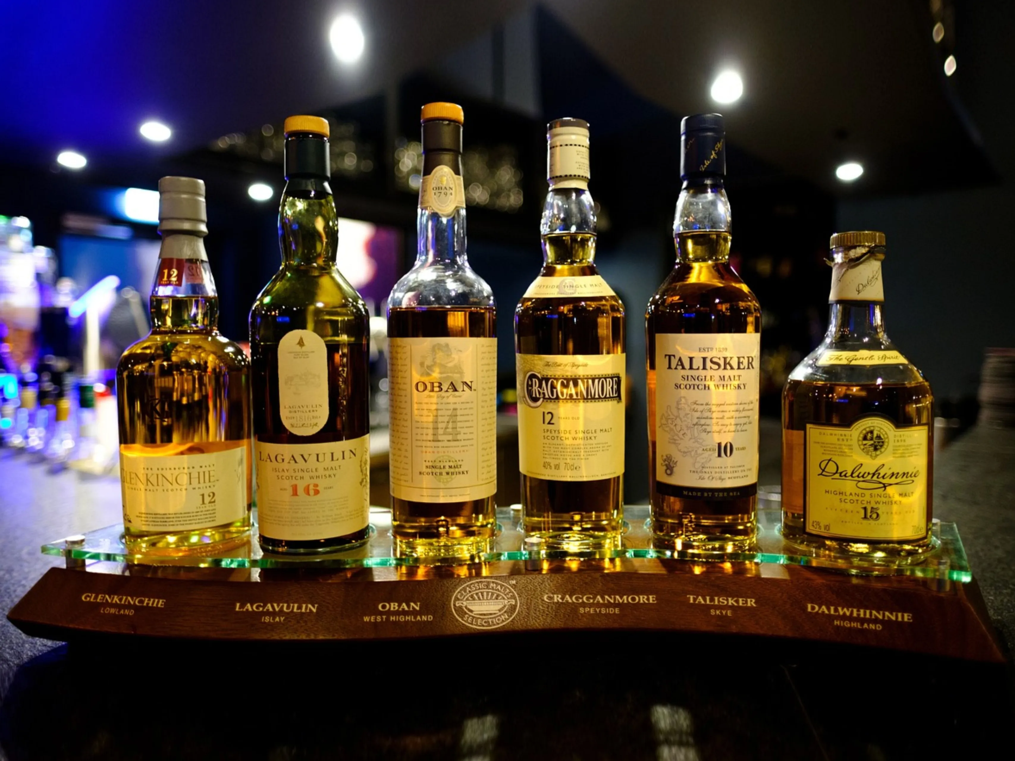 oban cragganmore dalwhinnie talisker lagavulin