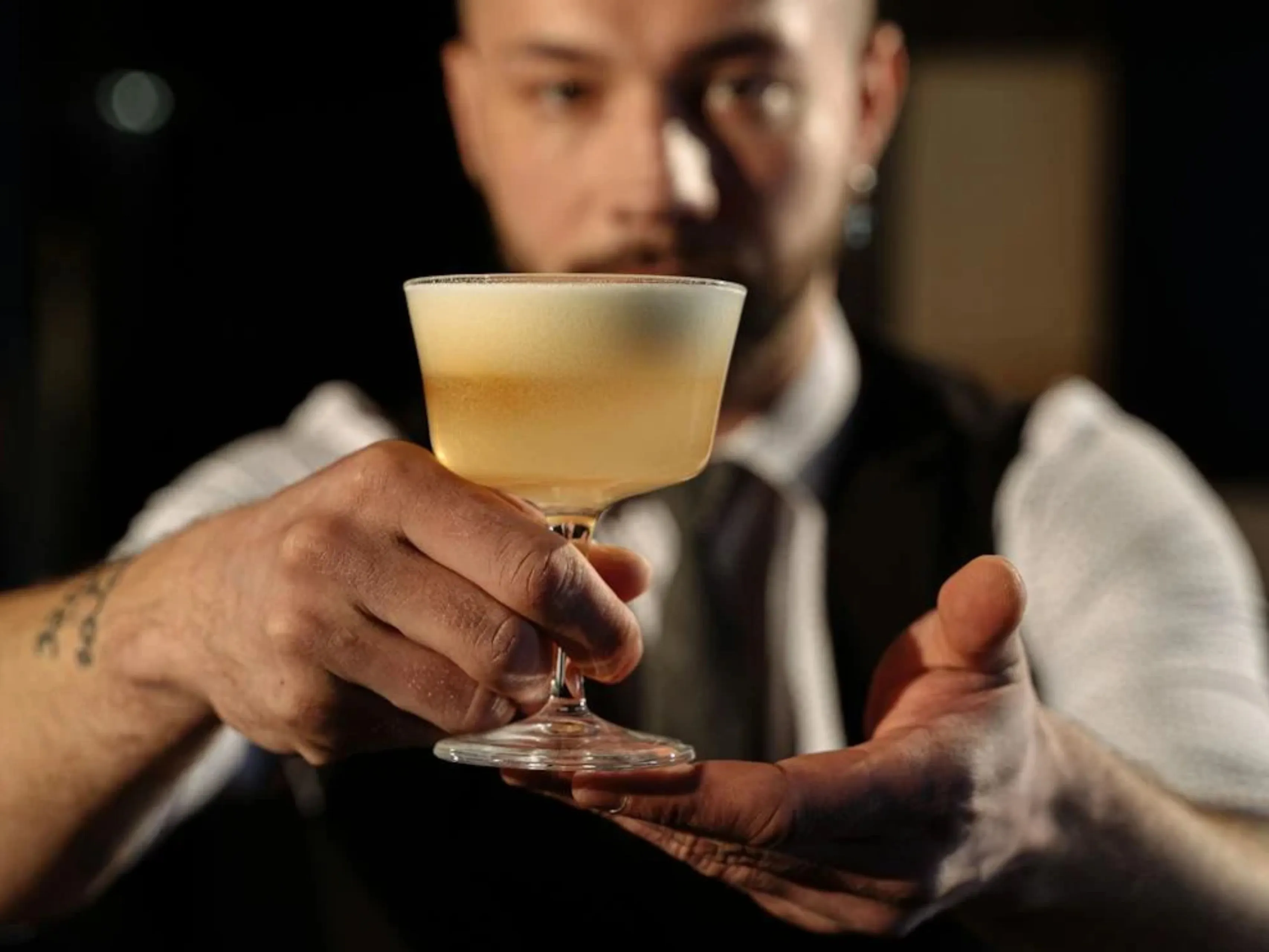whisky sour cocktail