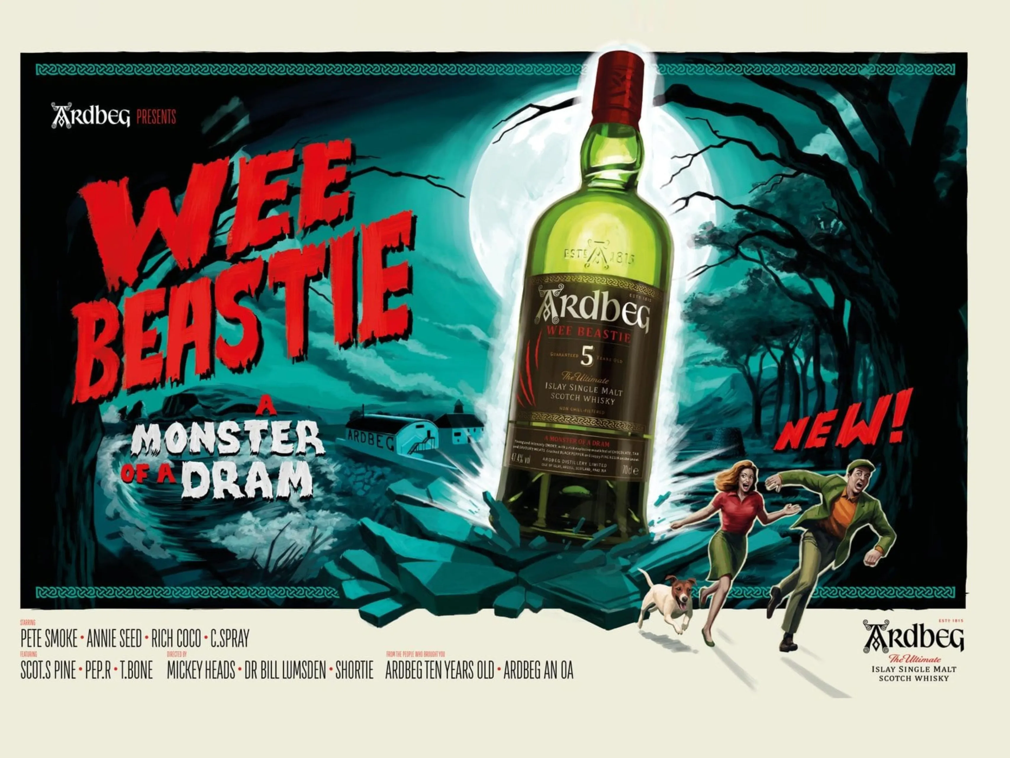 wee beastie poster