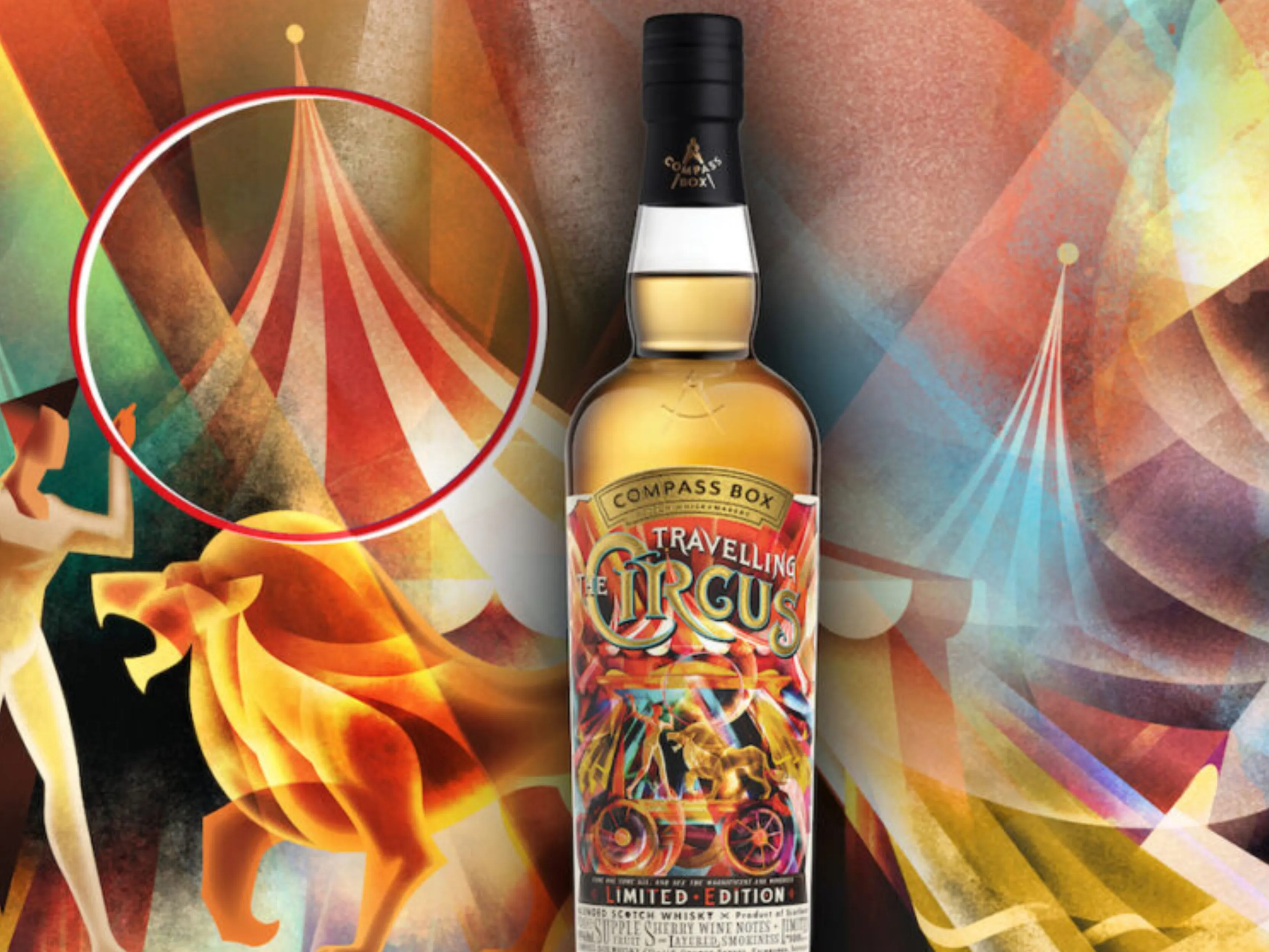 compass box traveling circus