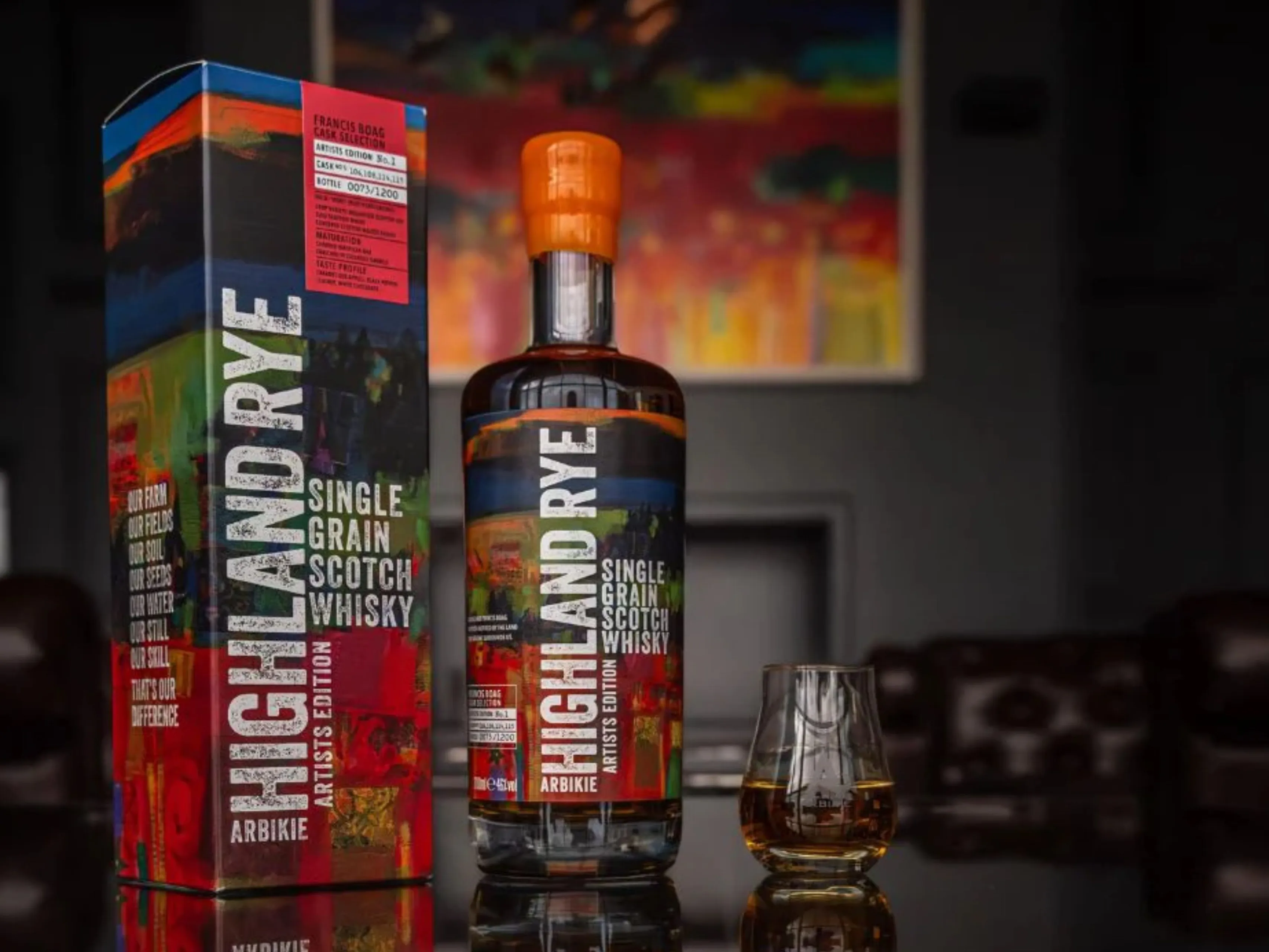 arbik highland rye single grain whisky