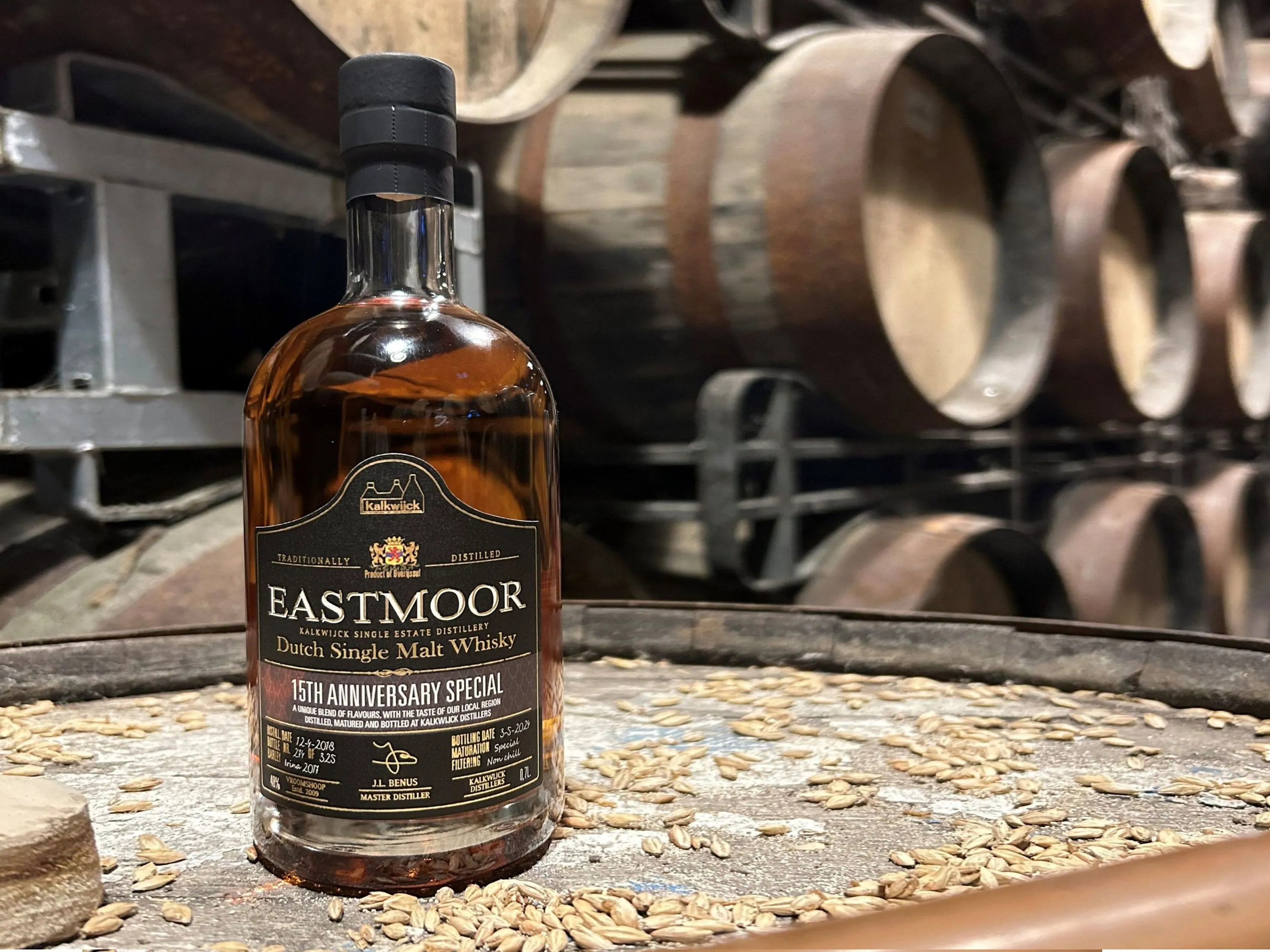 eastmoor 15th anniversary whisky