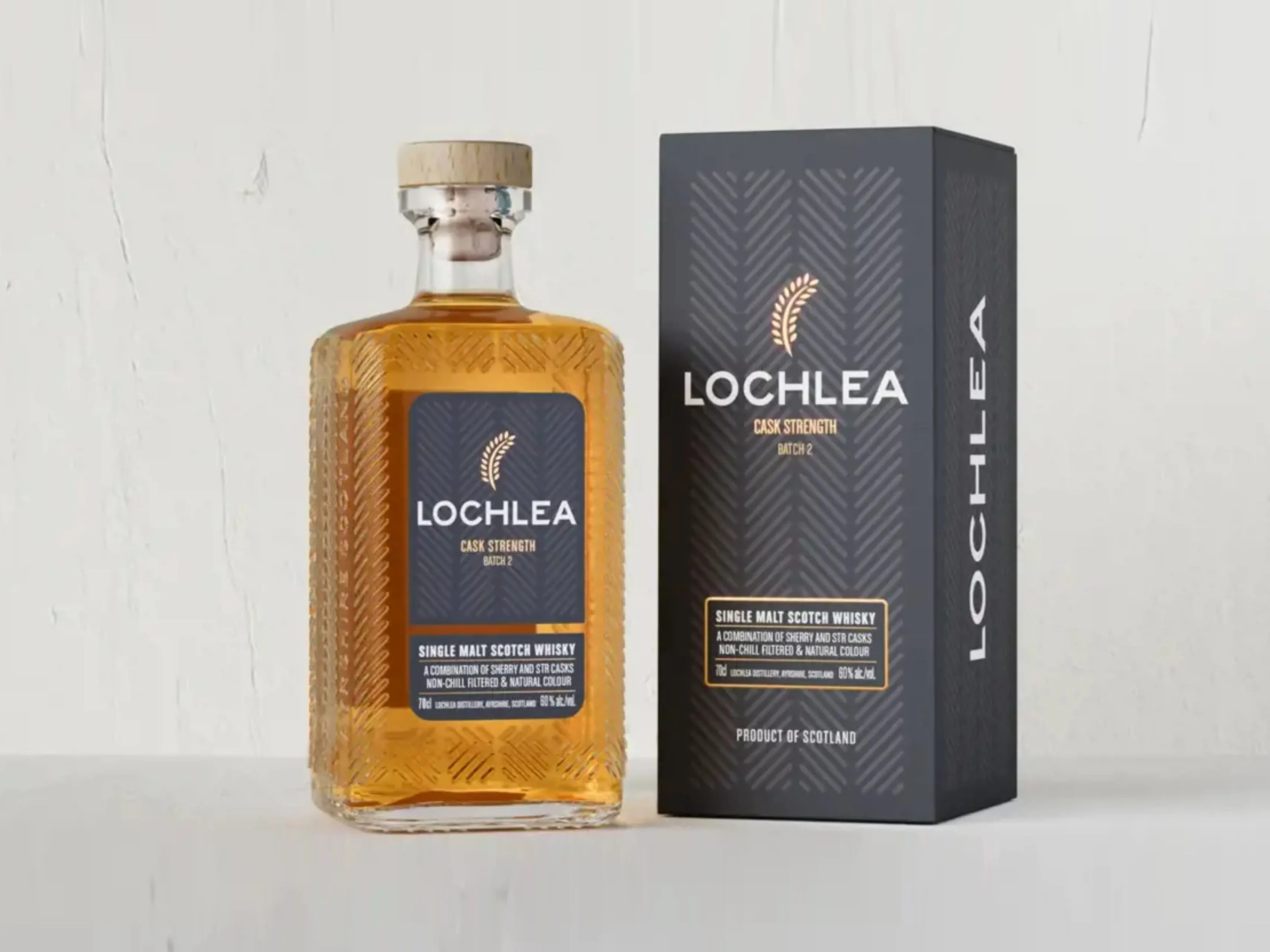 lochlea cask strength batch 2 single malt whisky