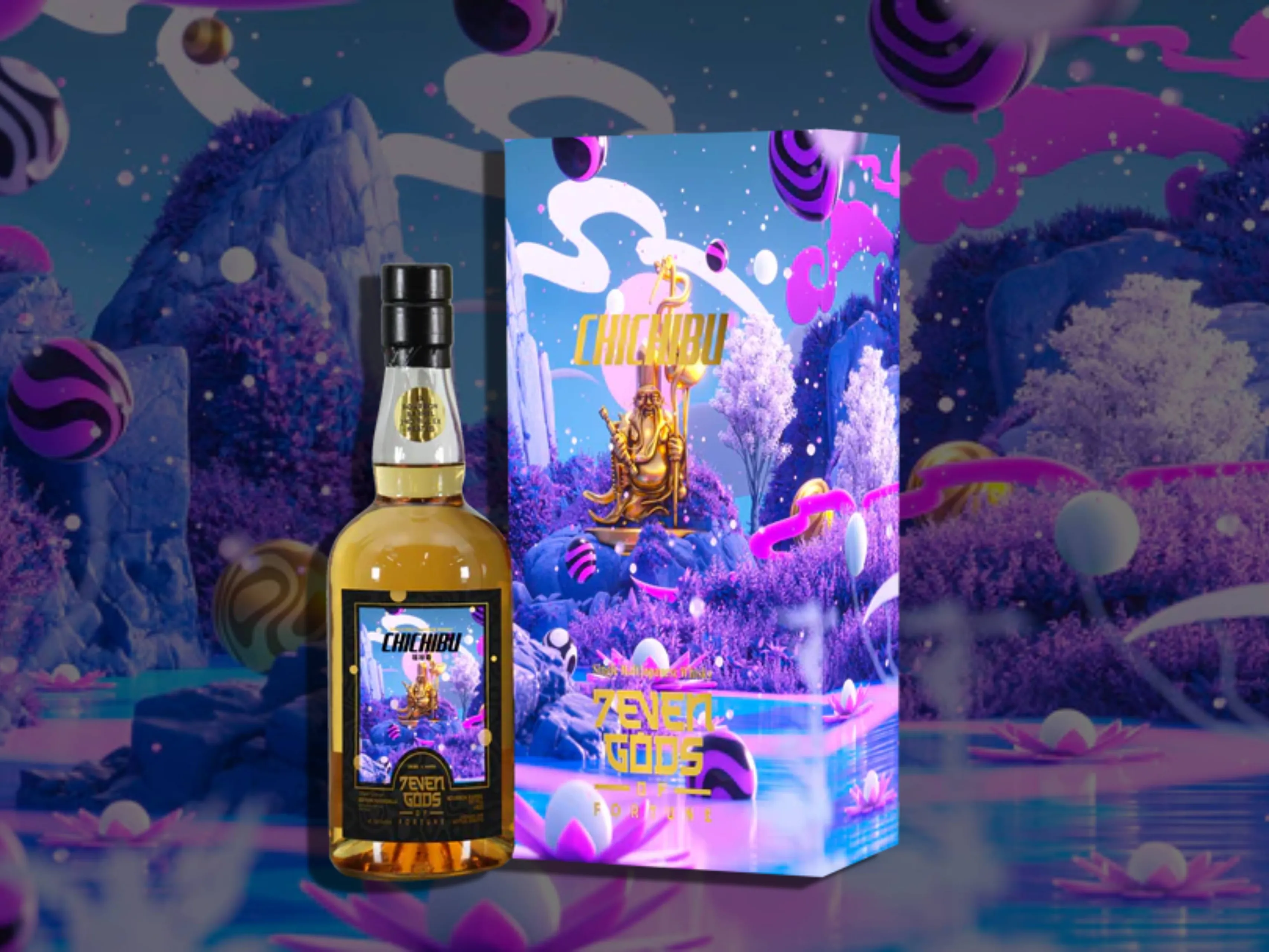 chichibu 7even gods of fortune fukurokujo whisky