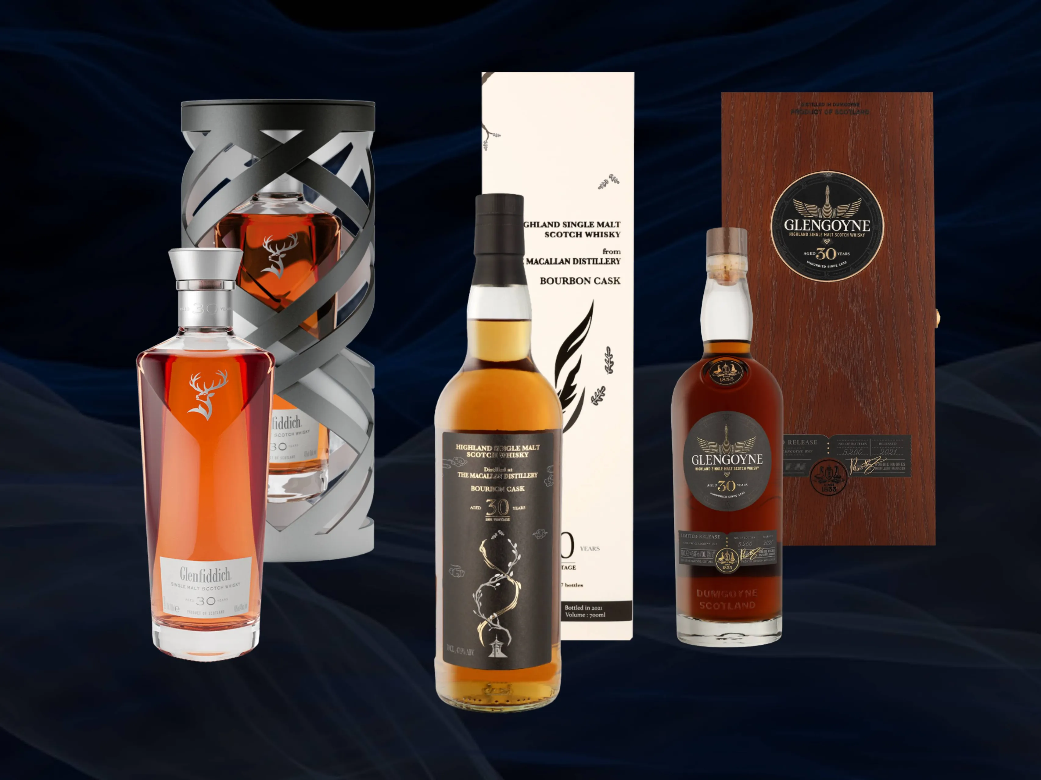 exclusieve en zeldzame single malt whiskys