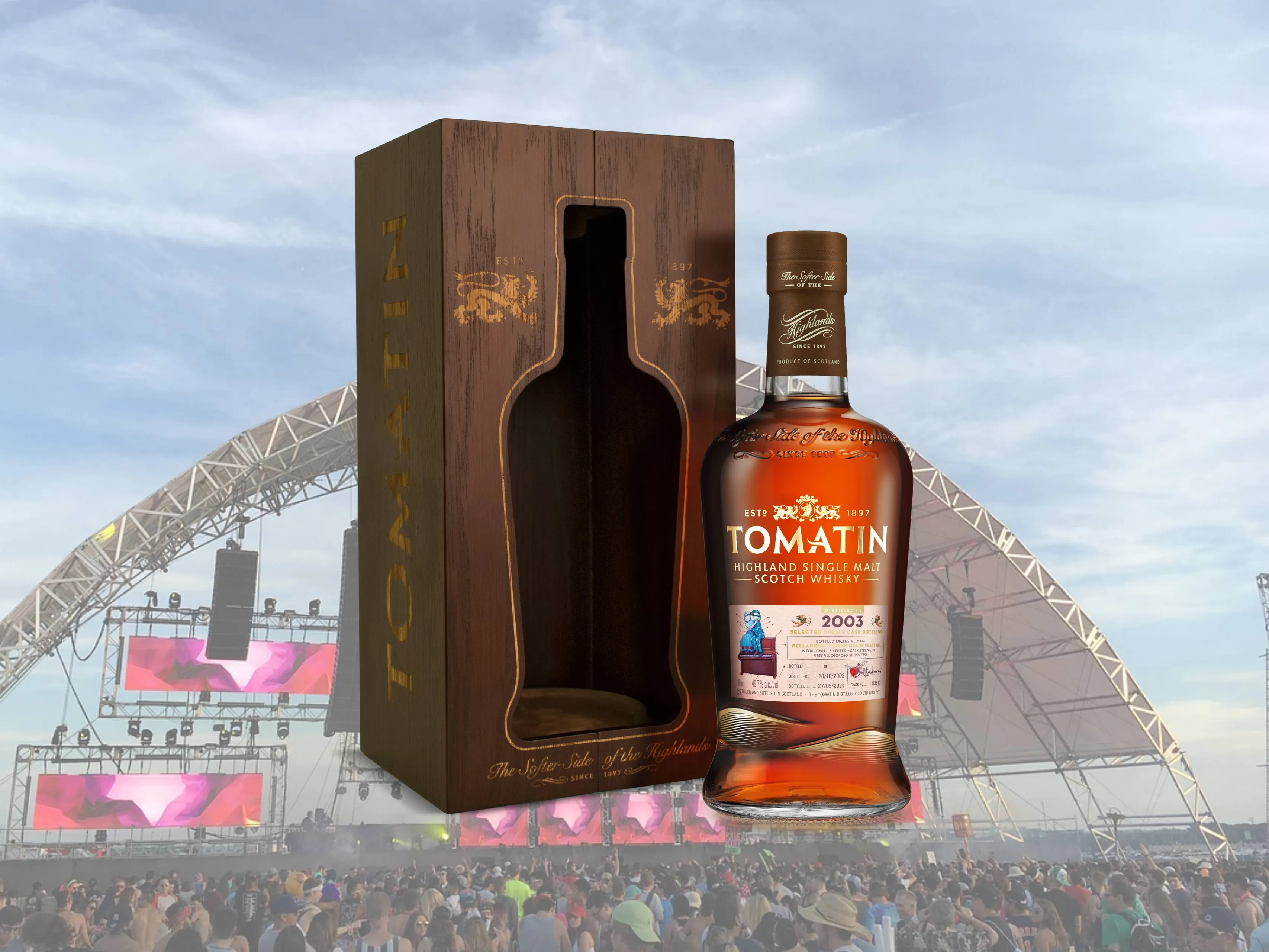 tomatin belladrum single cask whisky