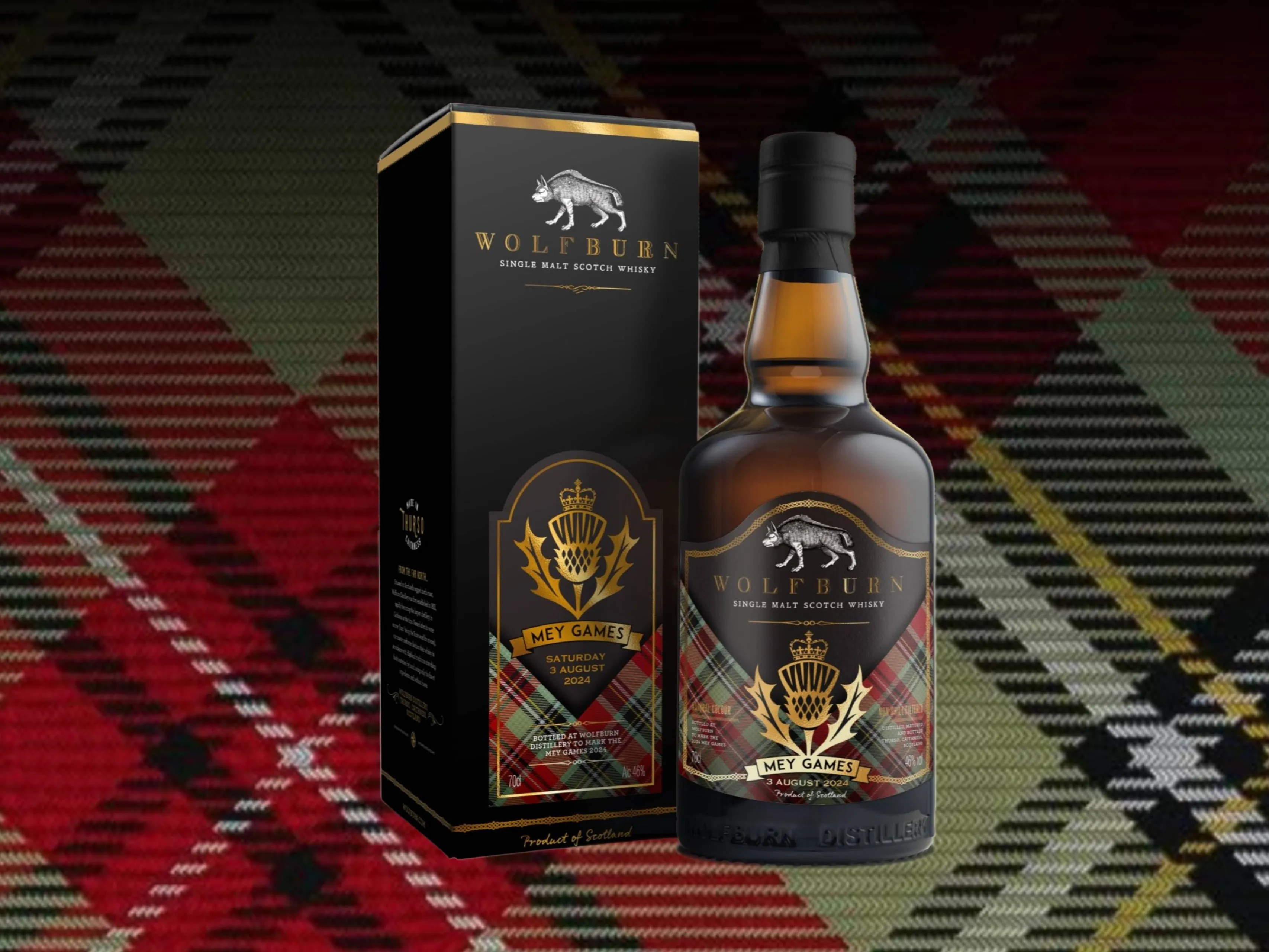 wolfburn mey games 2024 whisky