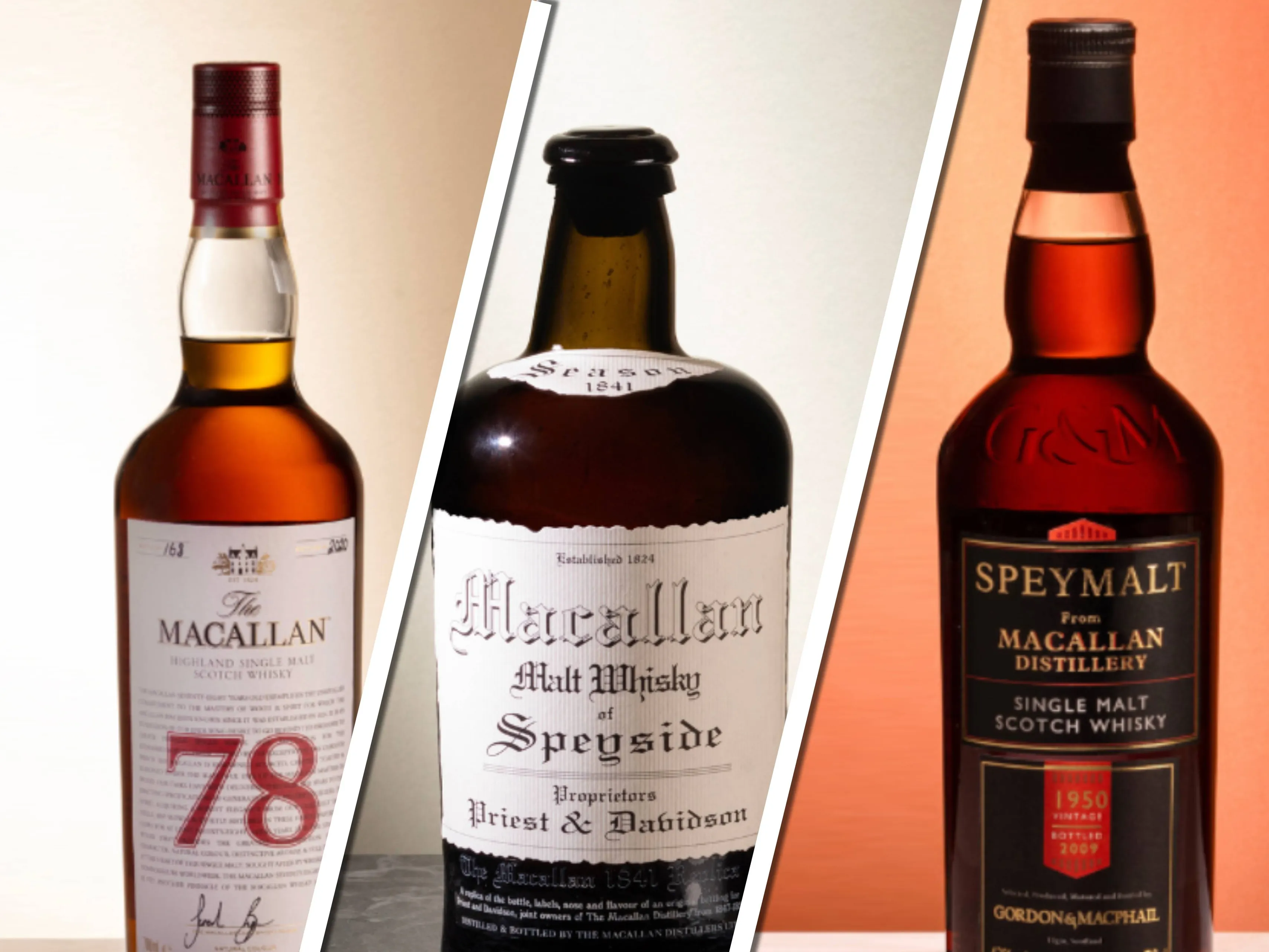 old and rare the macallan whiskys 1
